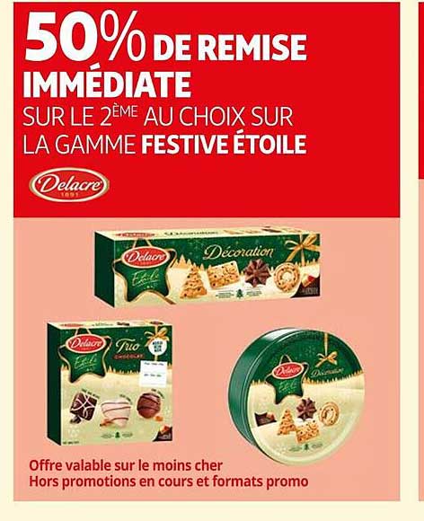 la gamme festive étoile delacre