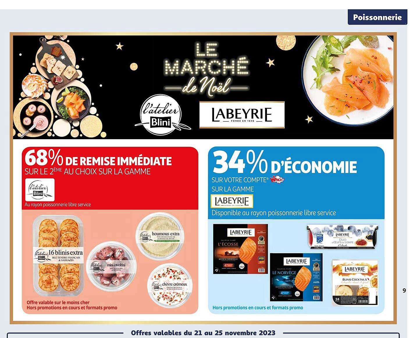 la gamme l'atelier blini, labeyrie