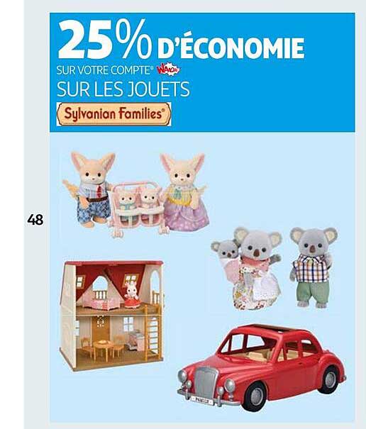 les jouets sylvanian families