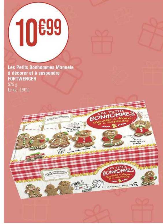 les petits bonhommes  mannele  à décorer et à suspendre  fortwenger