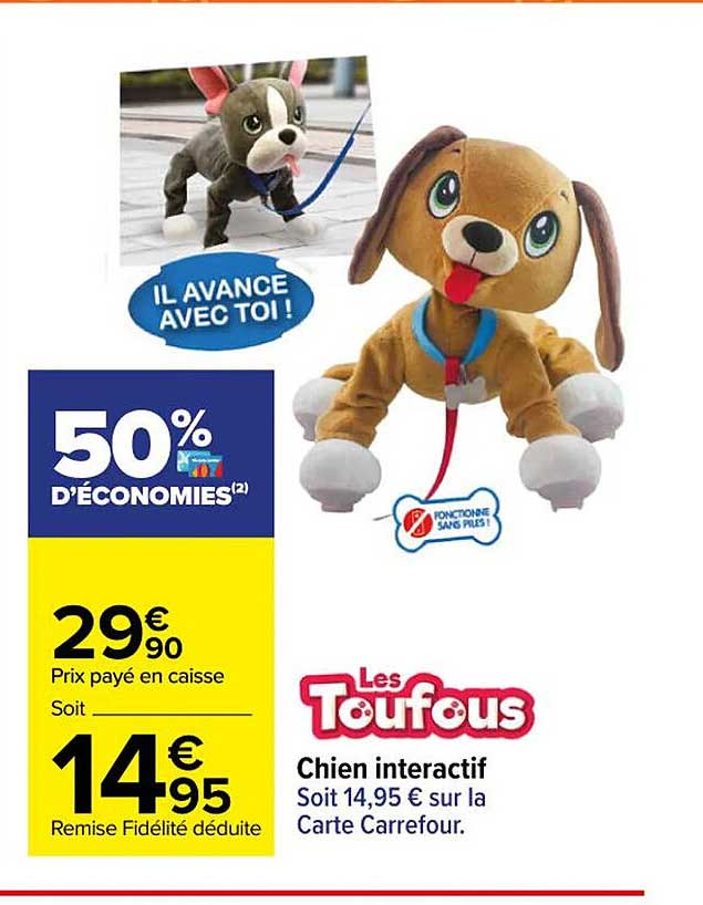 Les Toufos Chien Interactif