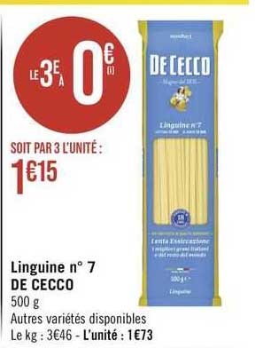 linguine n°7 de cecco
