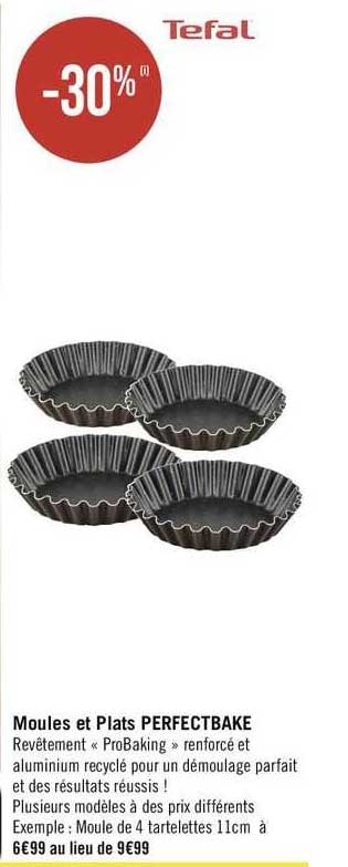 Moules Et Plats Perfectbake Tefal