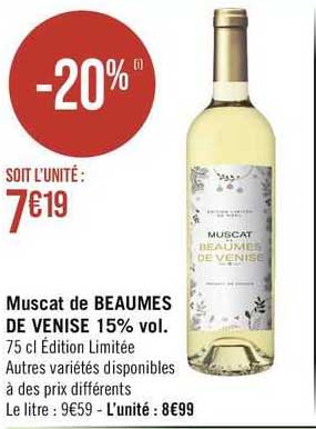 muscat de beaumes de venise 15% vol.