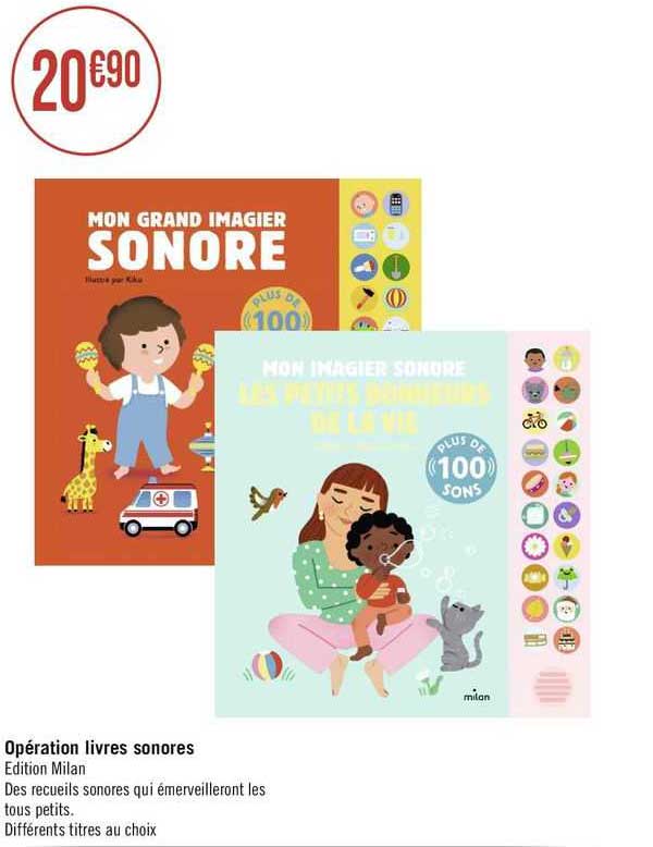 opération livres sonores