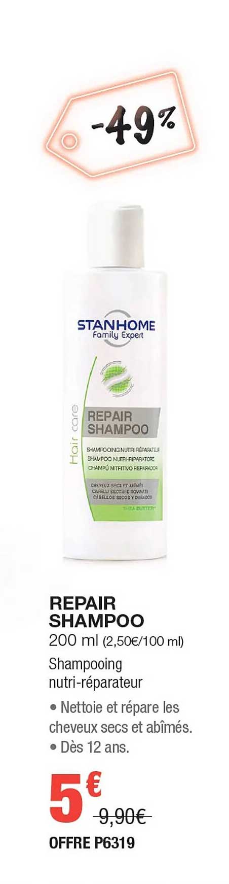 repair shampoo stanhome