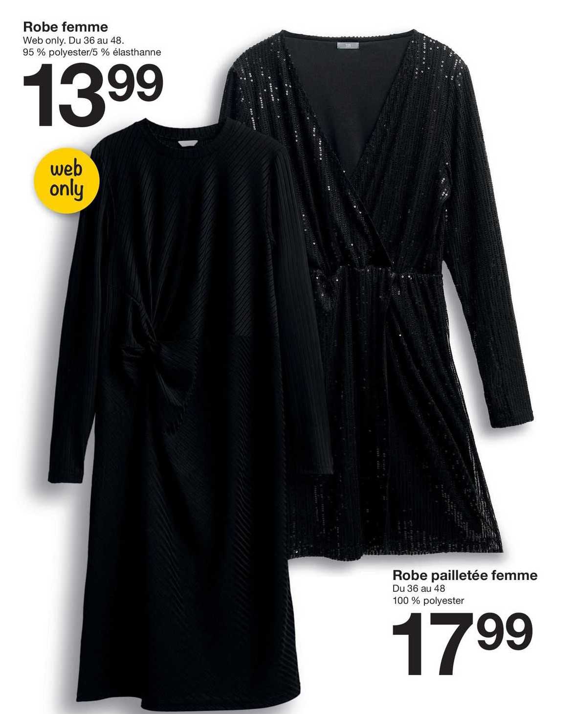 robe femme, robe pailletée femme