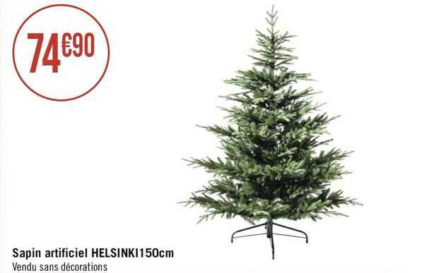 Sapin Artificiel Helsinki 150 Cm