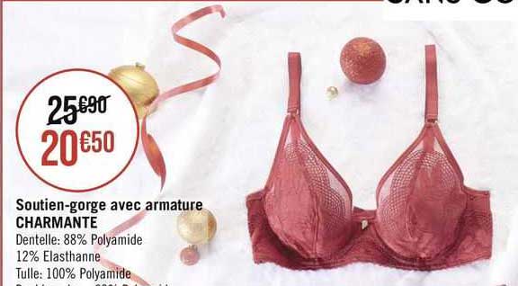 soutien-gorge avec armature charmante
