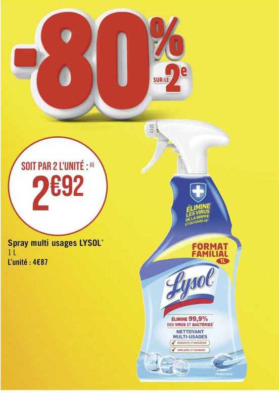 Spray Multi Usages Lysol