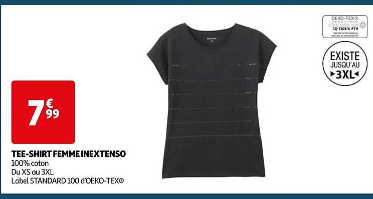 tee-shirt femme inextenso