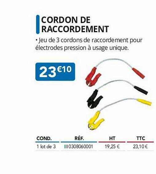 cordon de raccordement