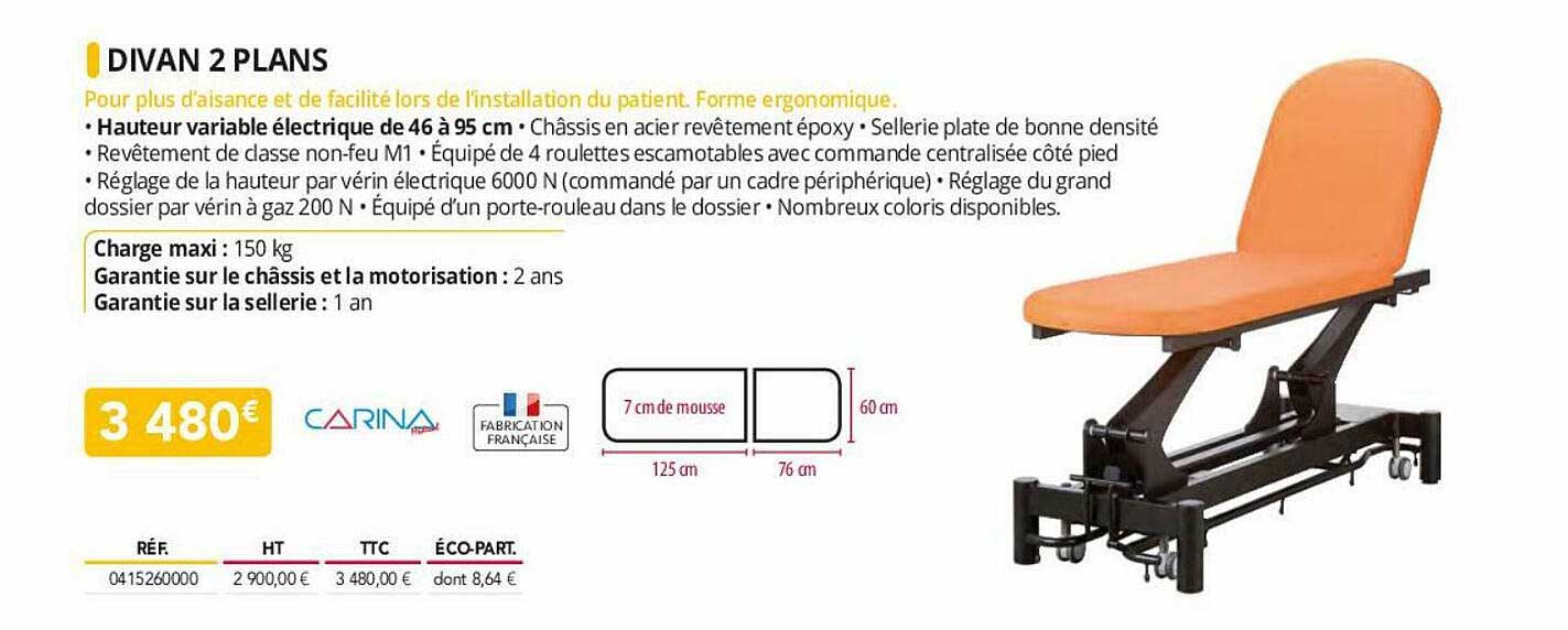 divan 2 plans carina