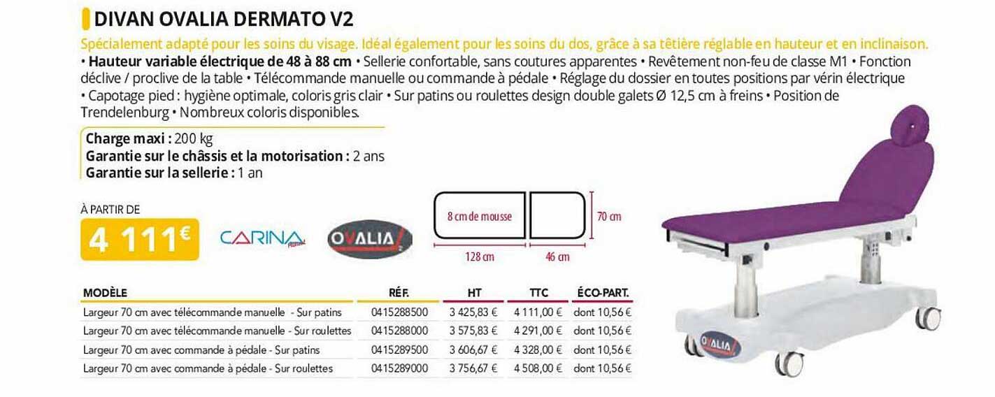 divan ovalia dermato v2