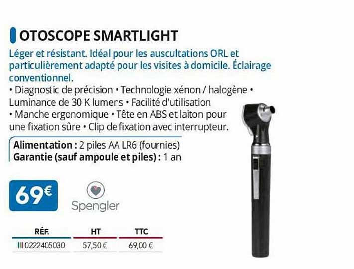 otoscope smartlight spengler