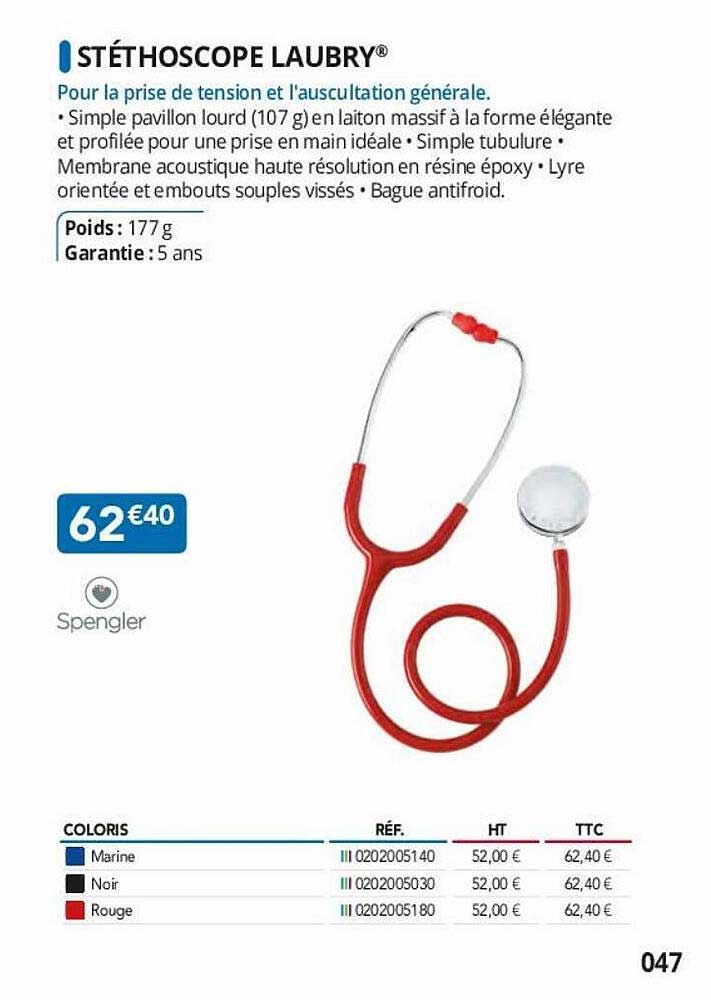 stéthoscope laubry spengler