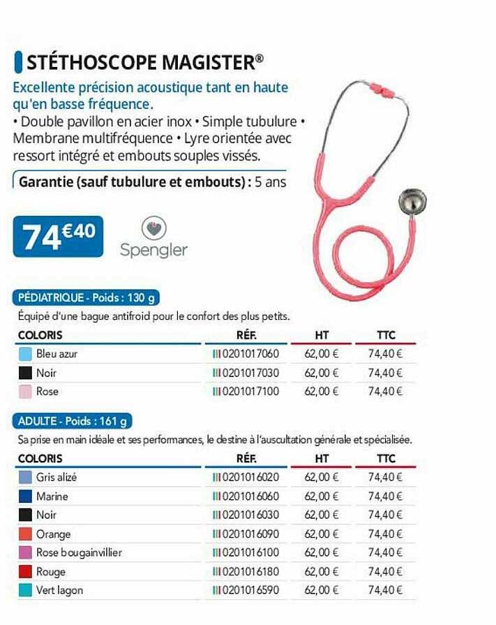 stéthoscope magister spengler