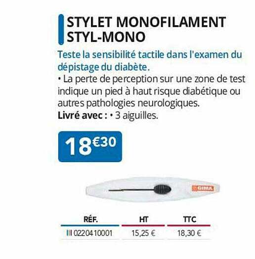 stylet monofilament styl-mono