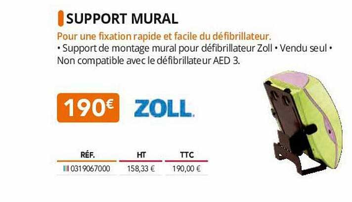 Support Mural Zoll