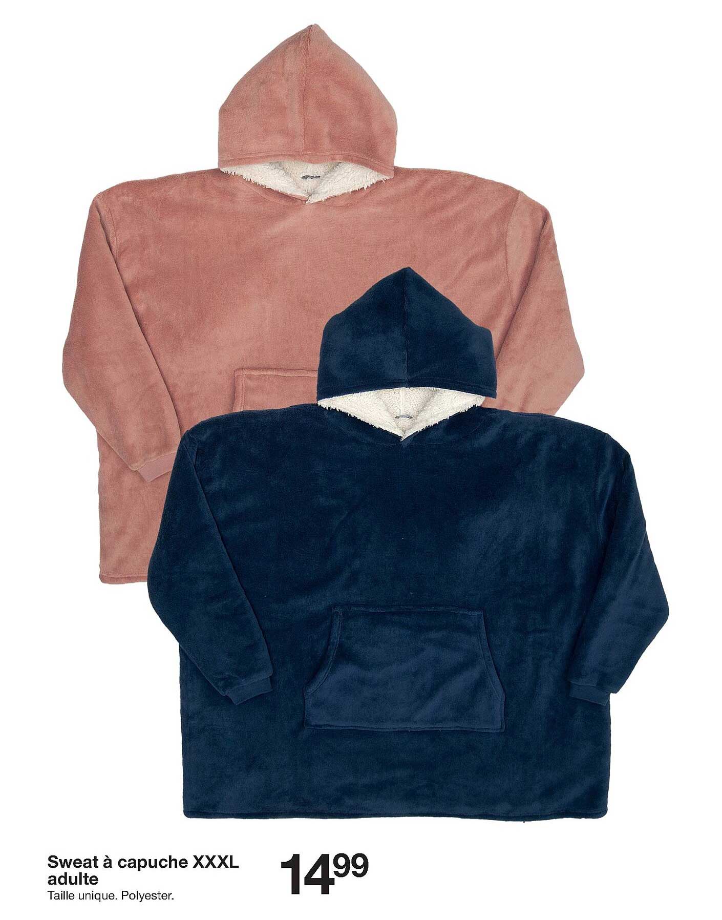 sweat à capuche xxxl