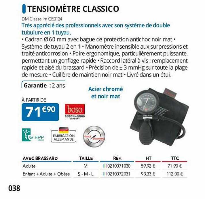 Tensiomètre Classico