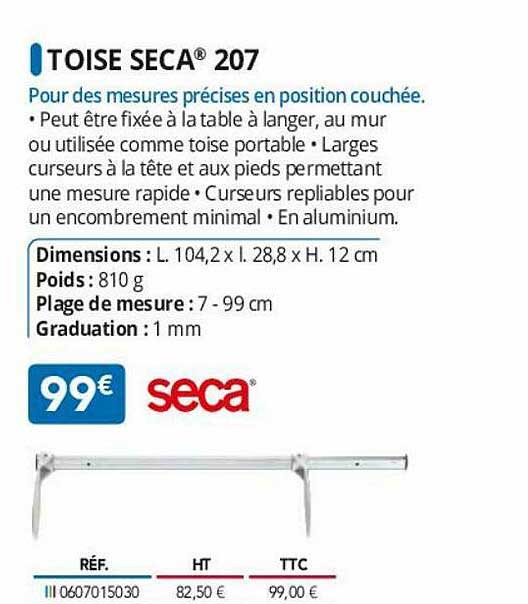 toise seca 207