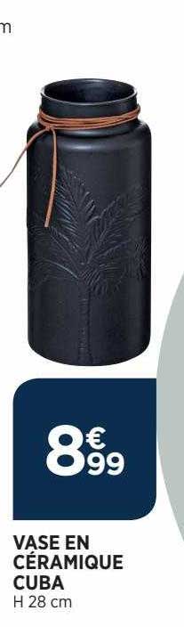 Vase En Céramique Cuba