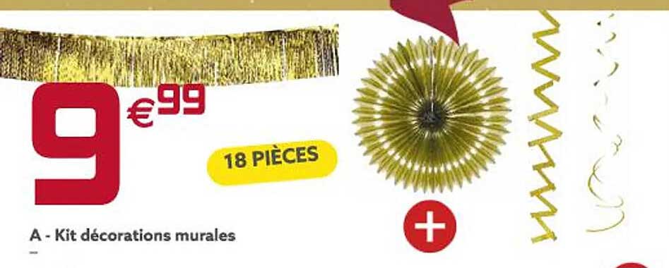 kit décorations murales