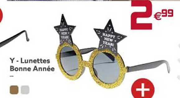 lunettes bonne année