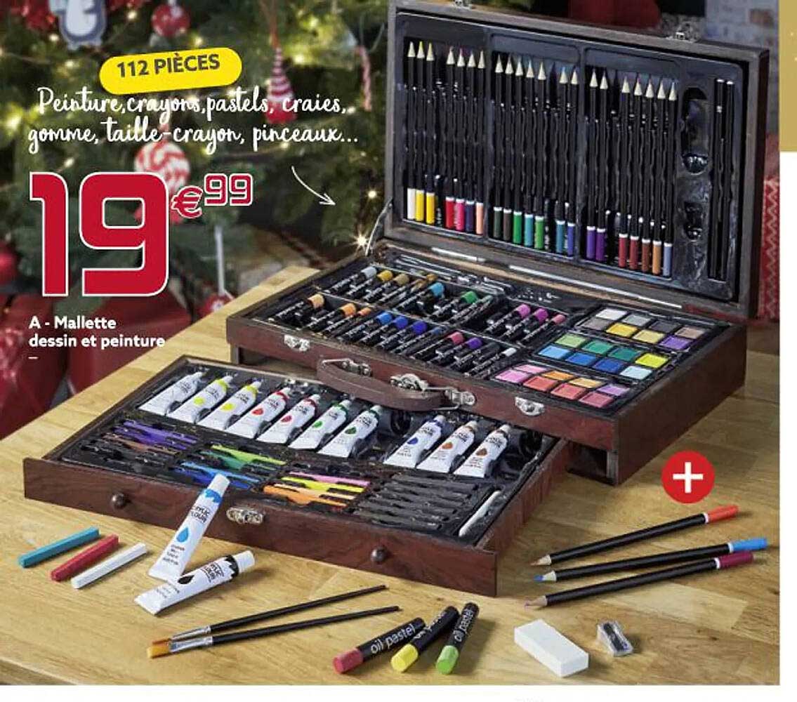 malette dessin et peinture