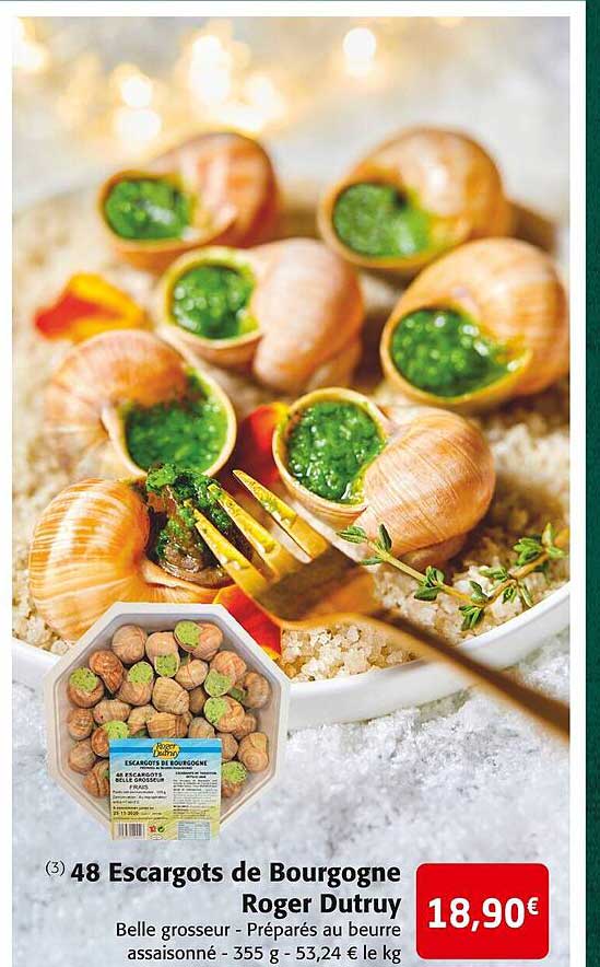48 escargots de bourgogne roger dutruy