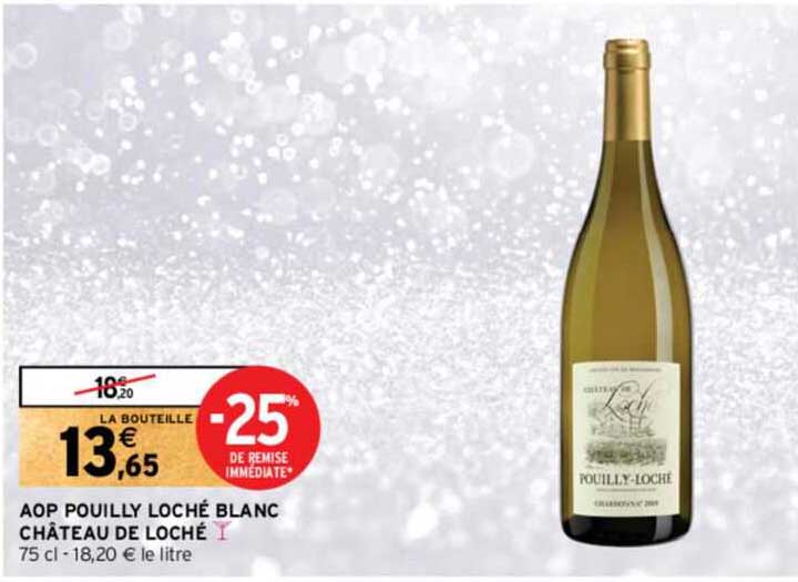 aop pouilly loche blanc chateau de loche
