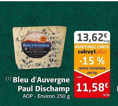 bleu d'auvergne paul dischamp