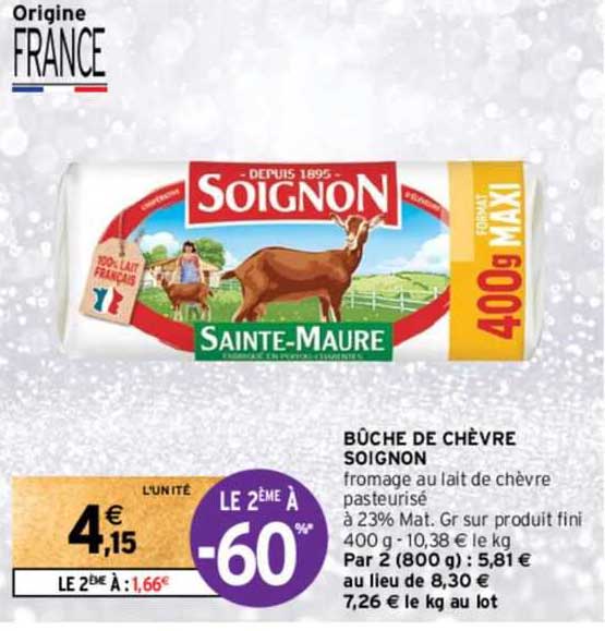 Buche De Chevre Soignon