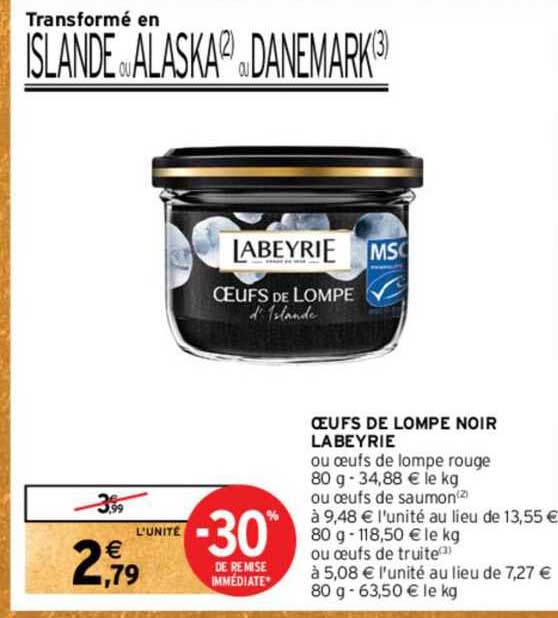 ceufs de lompe noir labeyrie