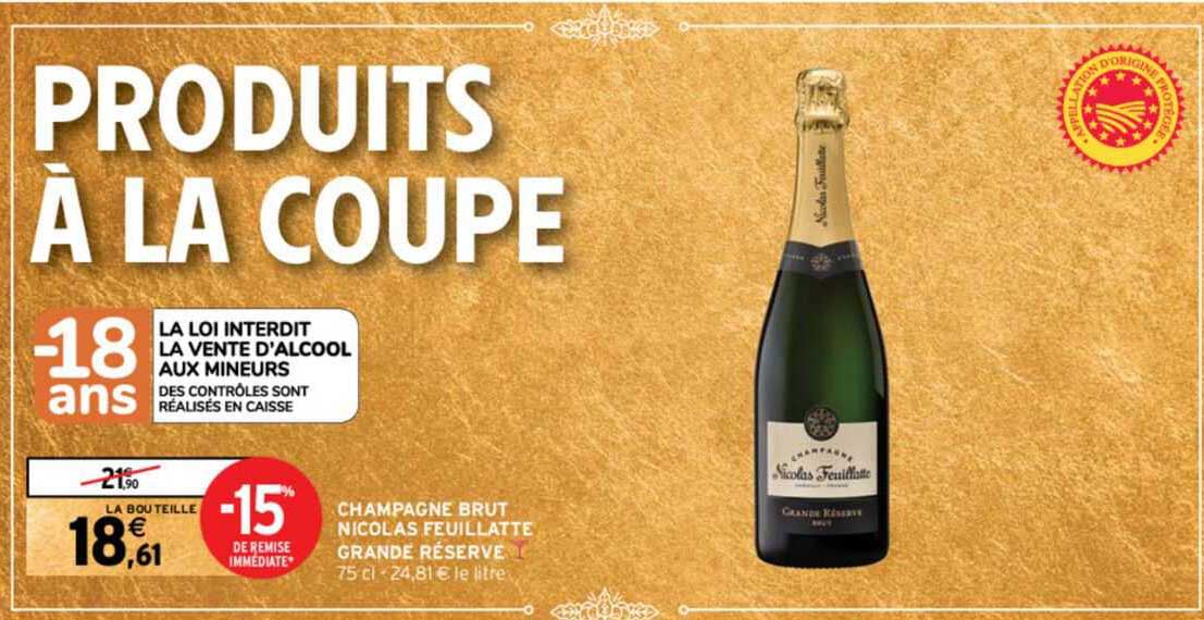 champagne brut nicolas feuillatte grande réserve