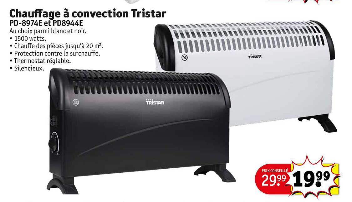 chauffage a convection tristar