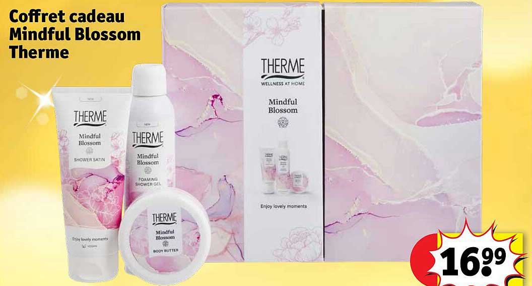 coffret cadeau mindful blossom therme