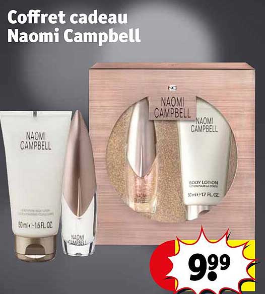 coffret cadeau naomi campbell
