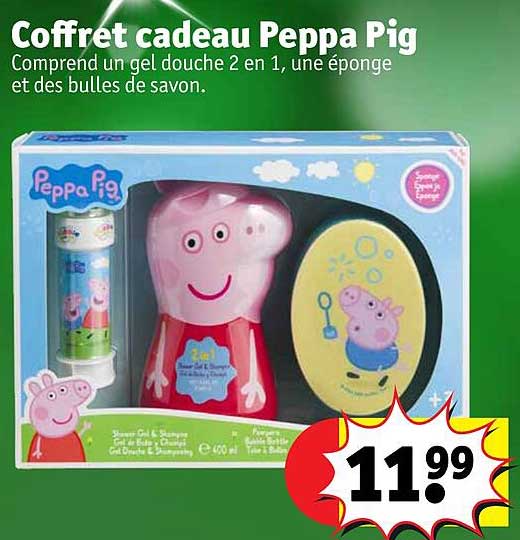 coffret cadeau peppa pig