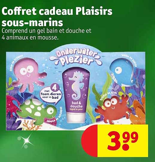 Coffret Cadeau Plaisirs Sous-marins