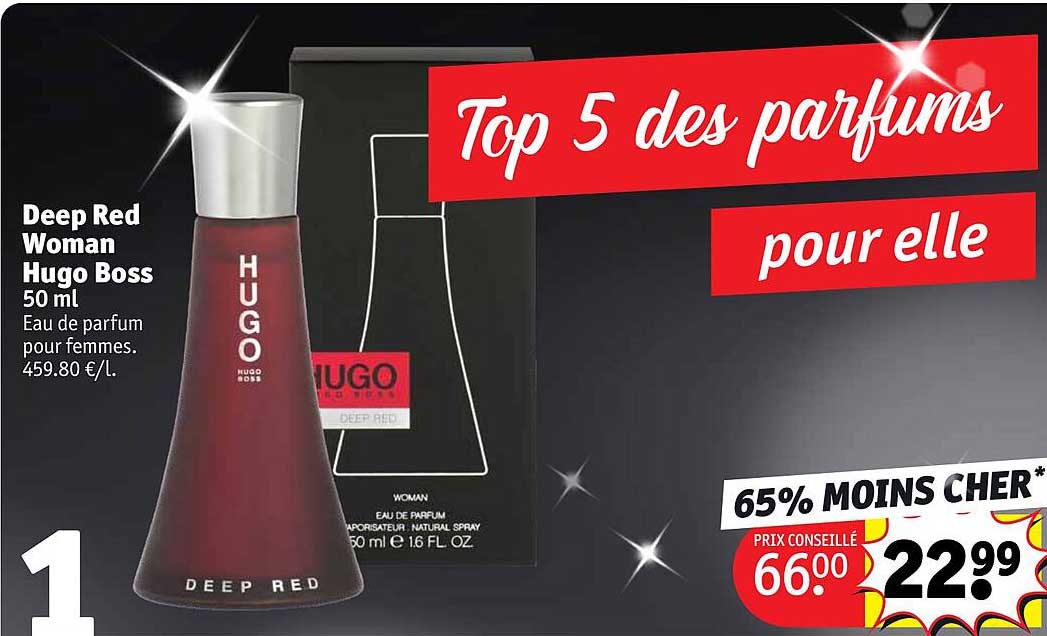 deep red woman hugo boss