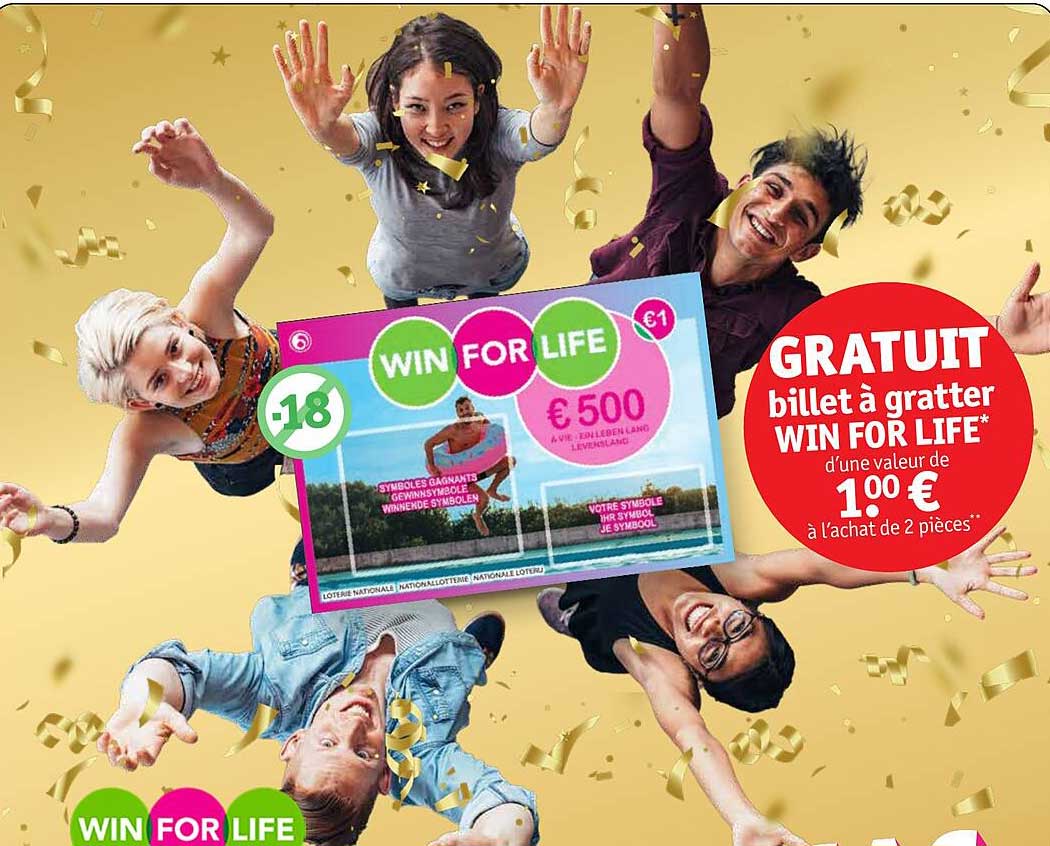 gratuit billet a gratter win for life