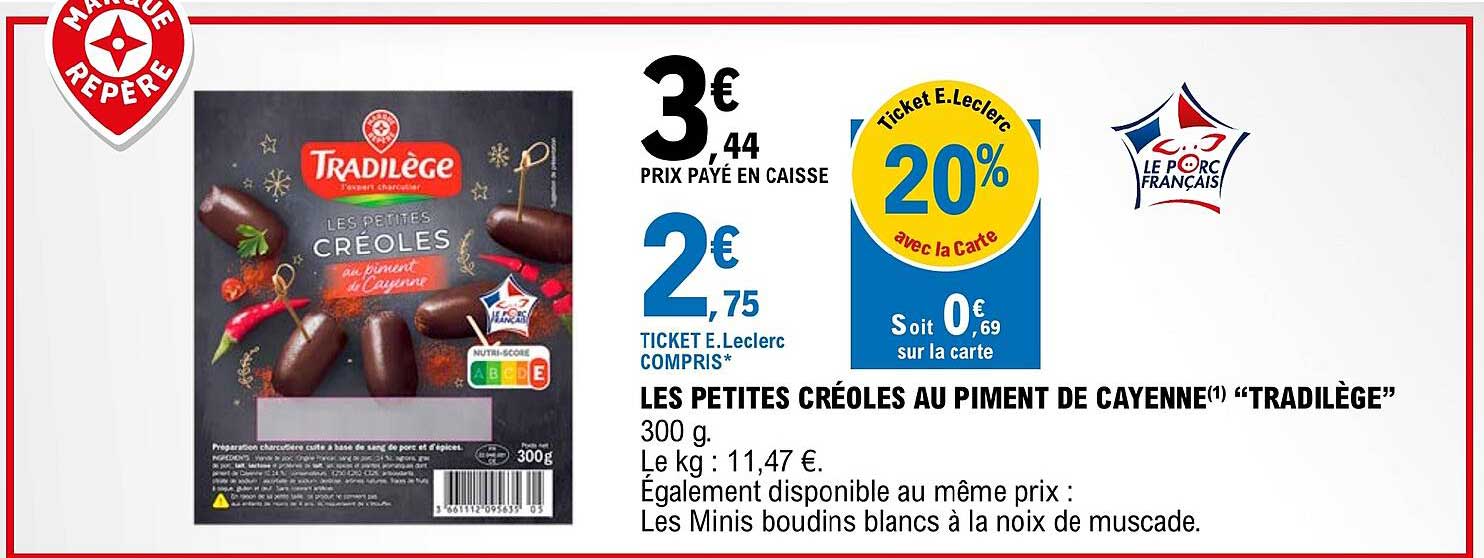 les petites créoles au piment de cayenne