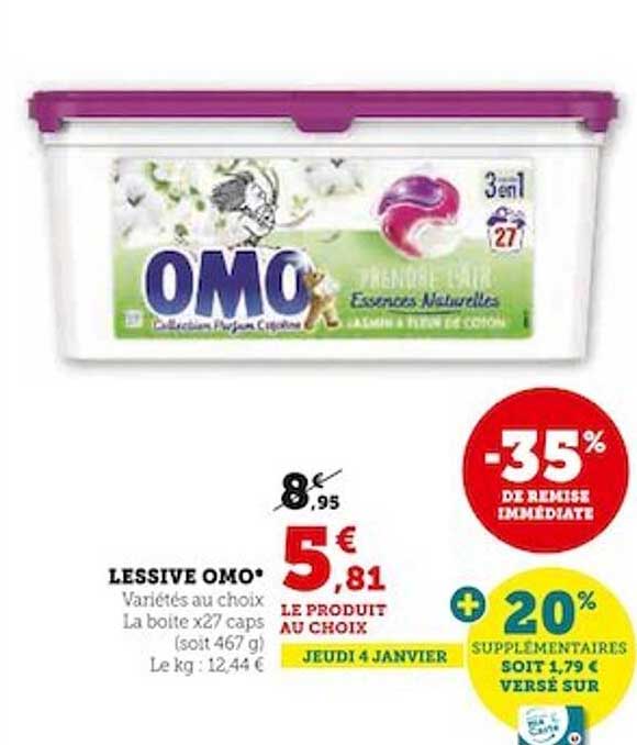 Lessive Omo