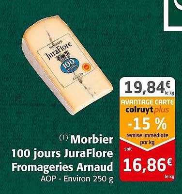 morbier 100 jours juraFlore fromageries arnaud