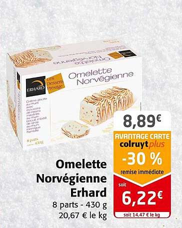 Omelette Norvégienne Erhard