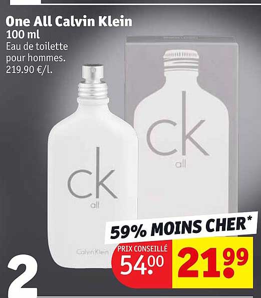 one all calvin klein