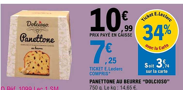 Panettone Au Beurre "dolcioso"