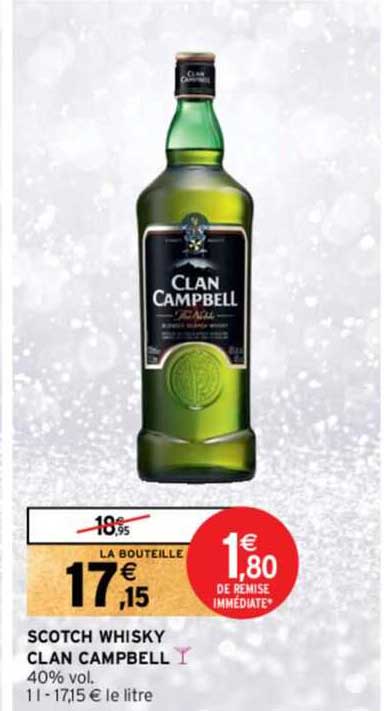 scotch whisky clan campbell